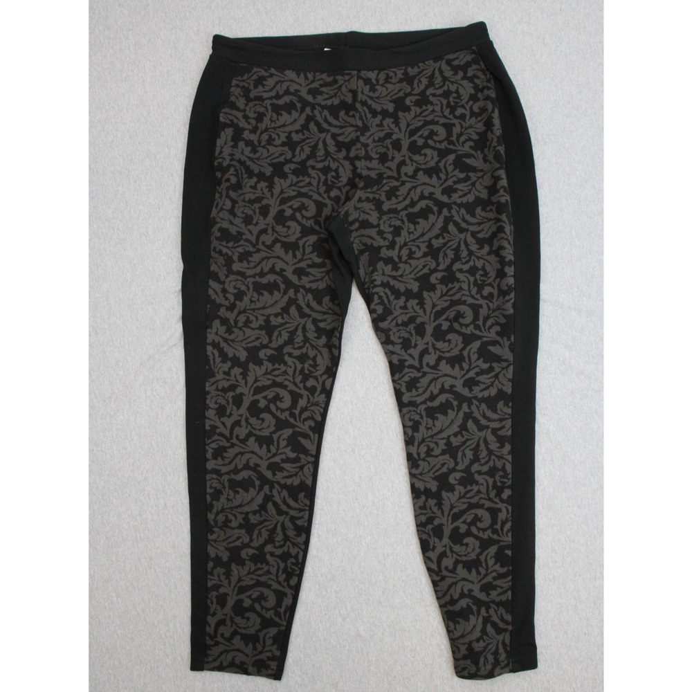 Chicos Pants Leggings Womens Size 2 Spandex Stretch‎ Pull On High-Rise